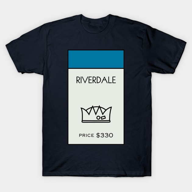 Riverdale Property Card T-Shirt by huckblade